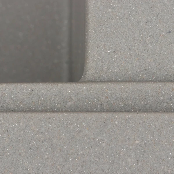 Гранітна мийка для кухні VALESO 7950 AZURIT матовий Сірий мусон