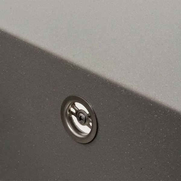 Гранітна мийка для кухні VALESO 7950 AZURIT матовий Сірий мусон