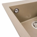 Мийка гранітна матова VALESO 5050 GALAX Титан