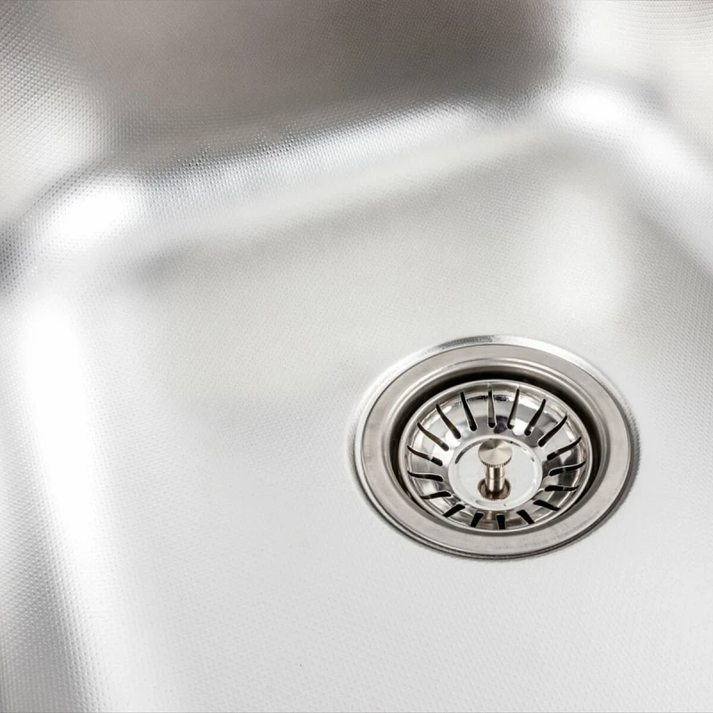 Кухонна мийка нержавіючої сталі Platinum 9550В ДЕКОР PLATINUM з (0,8/180 мм)