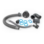 Євросифон одинарний Platinum для Handmade мийок PLATINUM (PVD чорний)