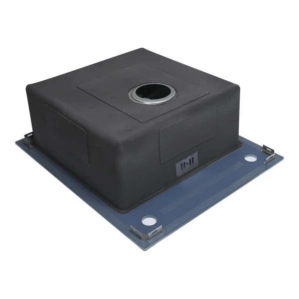 Кухонна мийка Handmade Germece WHITE GLASS 60×51/200