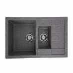 Гранітна мийка для кухні Platinum Мікс PLATINUM 7850W TOSKANA матова
