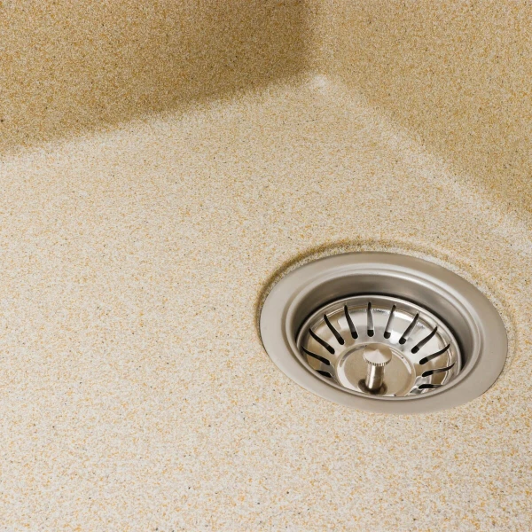 Гранітна мийка для кухні Platinum PLATINUM 7850 ROMA матова (бежевий)