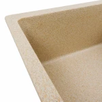 Гранітна мийка для кухні Platinum PLATINUM 7850 ROMA матова (бежевий)