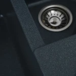 Гранітна мийка для кухні Platinum 9950 PANDORA матова Антрацит
