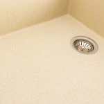 Гранітна мийка для кухні Platinum 8650 DIAMOND матова (пісок)