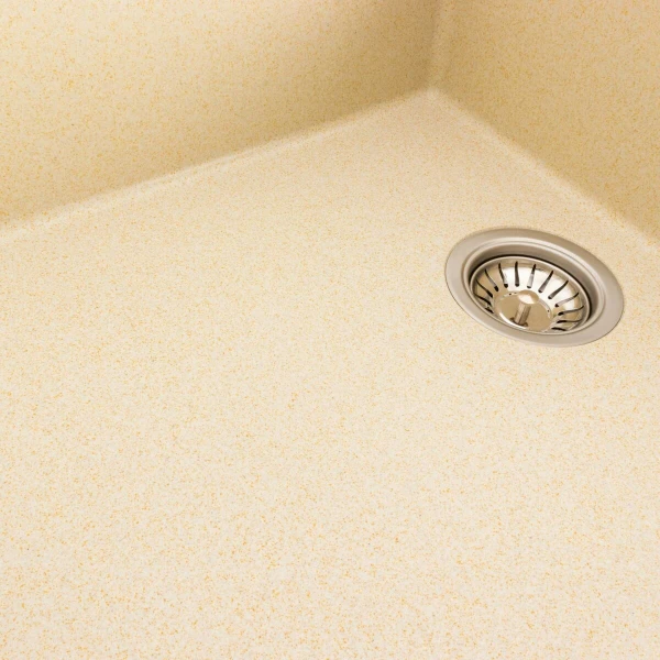 Гранітна мийка для кухні Platinum 8650 DIAMOND матова (пісок)
