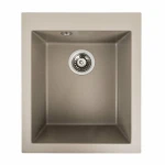 Гранітна мийка для кухні Platinum 4150 SOKIL матовий Титан