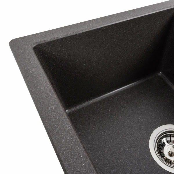 Гранітна мийка для кухні Platinum 5851 ARIA матовий Гренадін