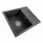 Гранітна мийка для кухні Platinum 5851 ARIA матовий Гренадін