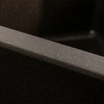 Гранітна мийка для кухні Platinum 9950 PANDORA матова Темна скеля