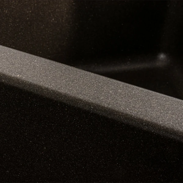 Гранітна мийка для кухні Platinum 9950 PANDORA матова Темна скеля