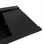 Гранітна мийка для кухні Platinum 9651 ATLAS матовий Чорний металік