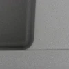Гранітна мийка для кухні Platinum 6250 ZIRKONE матовий Сірий металік