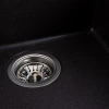 Гранітна мийка для кухні Platinum 4040 RUBA матовий Гренадін