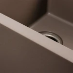 Гранітна мийка для кухні Platinum 7850 HARMONY матова Дюна