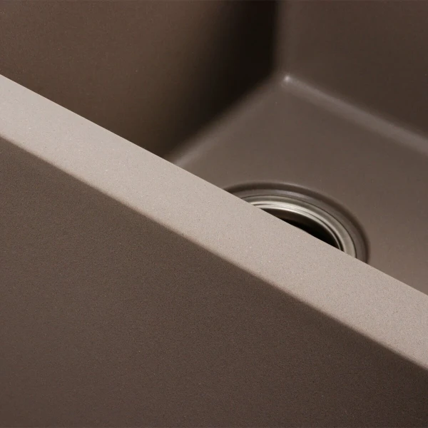 Гранітна мийка для кухні Platinum 7850 HARMONY матова Дюна