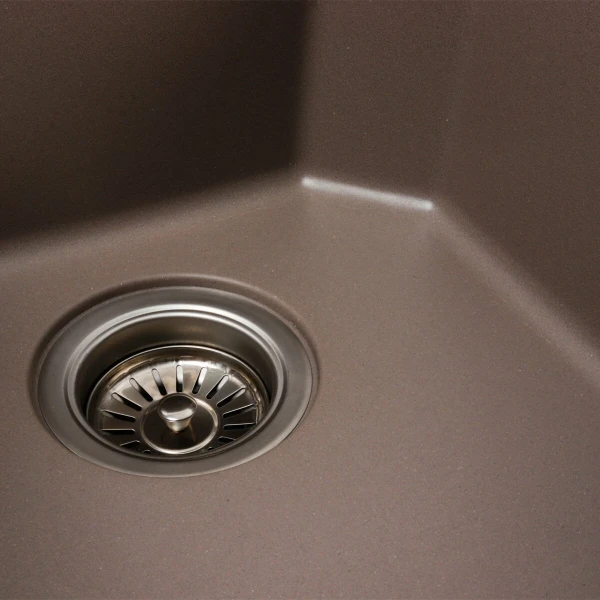 Гранітна мийка для кухні Platinum 7850 HARMONY матова Дюна