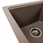 Гранітна мийка для кухні Platinum 7850 HARMONY матова Дюна