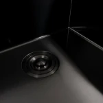 Кухонна мийка 50*50 PVD чорна Valeso Handmade ECN (2,0/0,5)