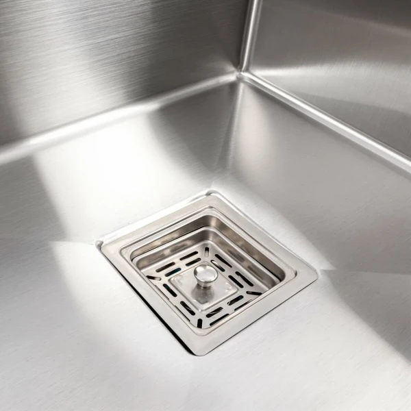 CM 78*50C R Мийка нержавійка Valeso Handmade з поглибленою полицею (3.0/0.8)