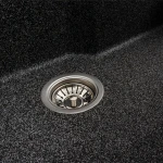 Кухонна мийка гранітна матова 7545 NIKA VALESO Графіт