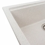 Кухонна мийка гранітна матова 7545 NIKA VALESO Топаз