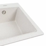 Кухонна мийка гранітна матова 7545 NIKA VALESO Топаз