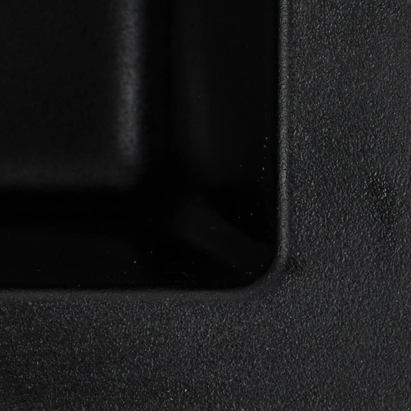 Гранітна мийка для кухні VALESO 4040 RUBA матовий чорний