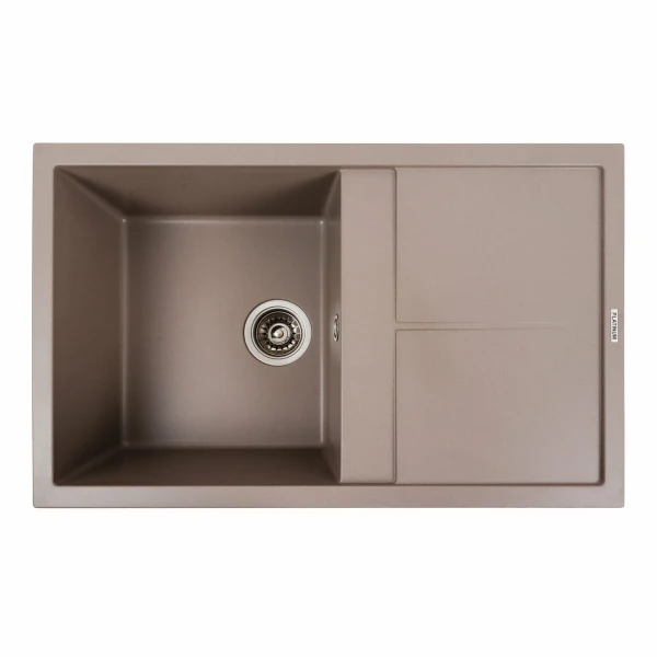 Гранітна мийка для кухні VALESO 7950 Selena матова Дюна