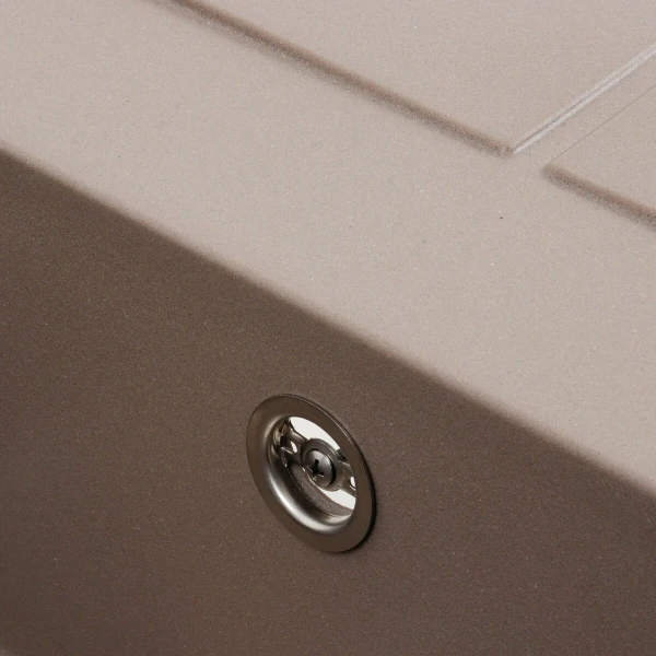 Гранітна мийка для кухні VALESO 7950 Selena матова Дюна