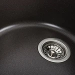 Гранітна мийка для кухні VALESO 7750 LIRA матовий Гренадін