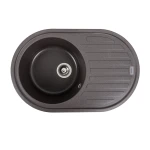 Гранітна мийка для кухні VALESO 7750 LIRA матовий Гренадін