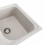 Гранітна мийка для кухні VALESO 7950 Equatoria матовий Топаз