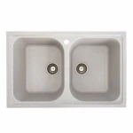 Гранітна мийка для кухні VALESO 7950 Equatoria матовий Топаз