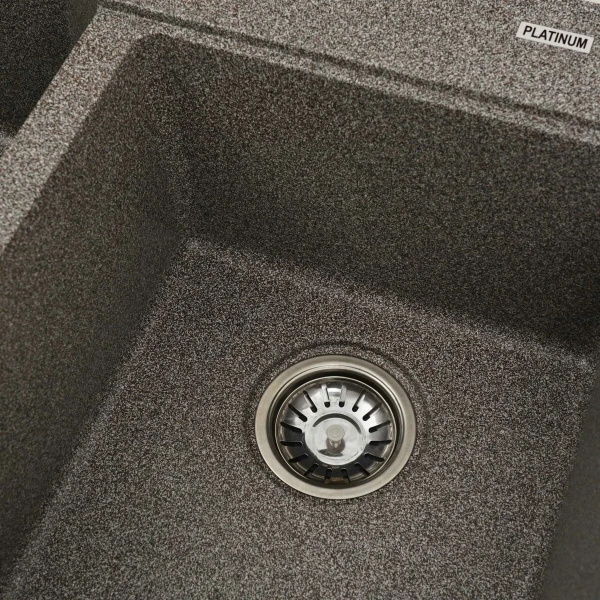 Гранітна мийка для кухні VALESO 7850 HARMONY матова Мікс