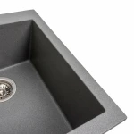 Гранітна мийка для кухні VALESO 4150 SOKIL матова (сірий мусон)