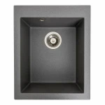 Гранітна мийка для кухні VALESO 4150 SOKIL матова (сірий мусон)