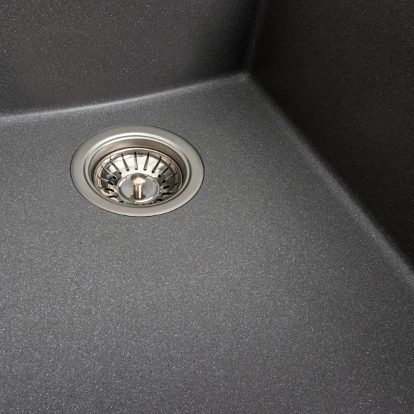 Гранітна мийка для кухні VALESO 4150 SOKIL матова (сірий мусон)