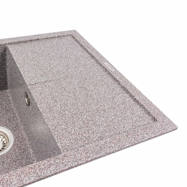 Гранітна мийка для кухні VALESO 7843 SOLID матовий Мікс