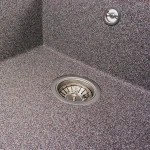 Гранітна мийка для кухні VALESO 7843 SOLID матовий Мікс