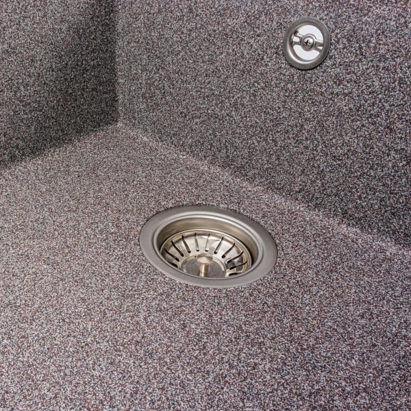 Гранітна мийка для кухні VALESO 7843 SOLID матовий Мікс