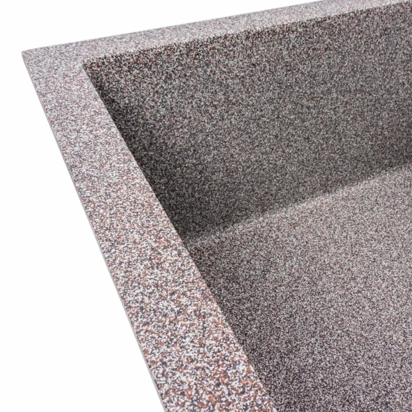 Гранітна мийка для кухні VALESO 7843 SOLID матовий Мікс