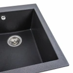 Гранітна мийка для кухні VALESO 4150 SOKIL матовий Моріон