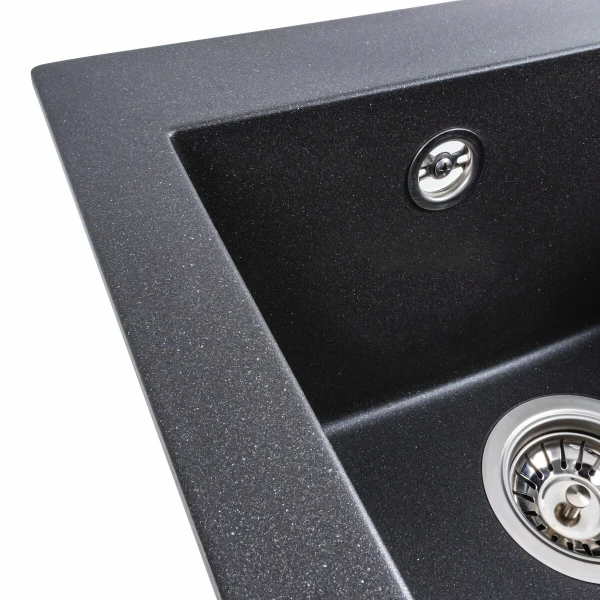 Гранітна мийка для кухні VALESO 4150 SOKIL матовий Моріон