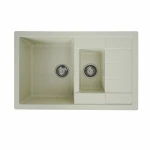 Гранітна мийка для кухні VALESO 7850W TOSKANA матова Пісок