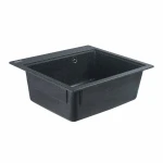 Гранітна мийка для кухні VALESO 5852 VESTA матова Графіт