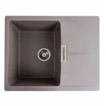Гранітна мийка для кухні VALESO 6250 ZIRKONE матова Дюна