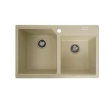 Гранітна мийка для кухні VALESO 7850 HARMONY матова Пісок